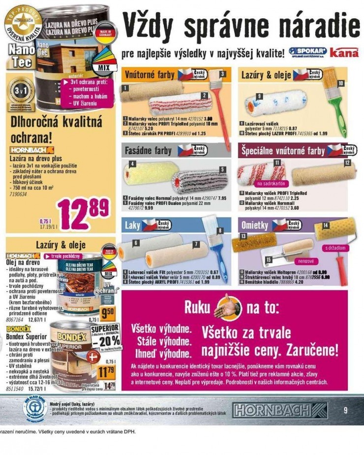 let�k let�k HORNBACH - funk�n� farby strana 9