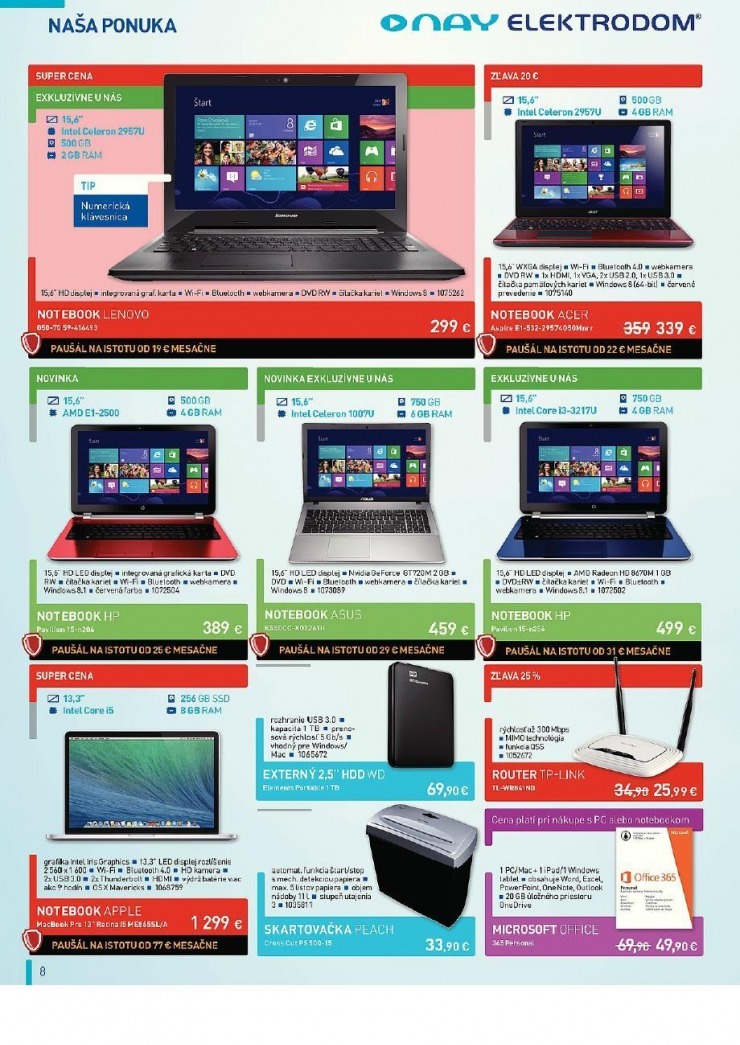 let�k ak�n� let�k NAY Elektrodom strana 8