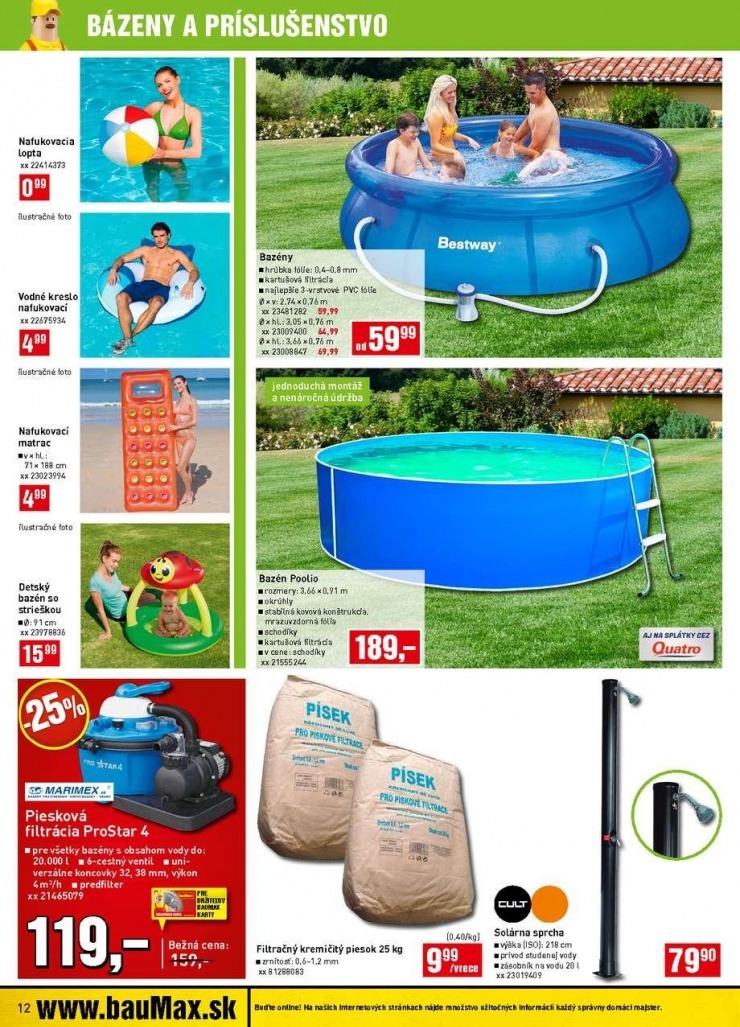 let�k bauMax let�k - j�nov� ponuka strana 12
