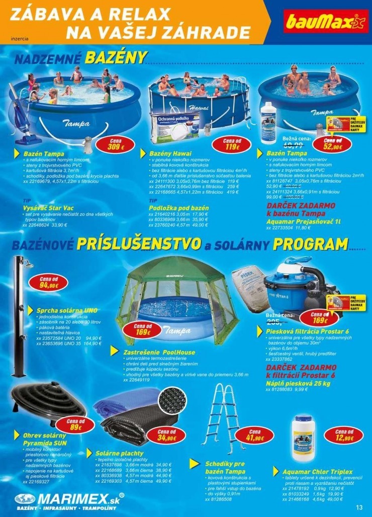 let�k bauMax let�k - j�nov� ponuka strana 13