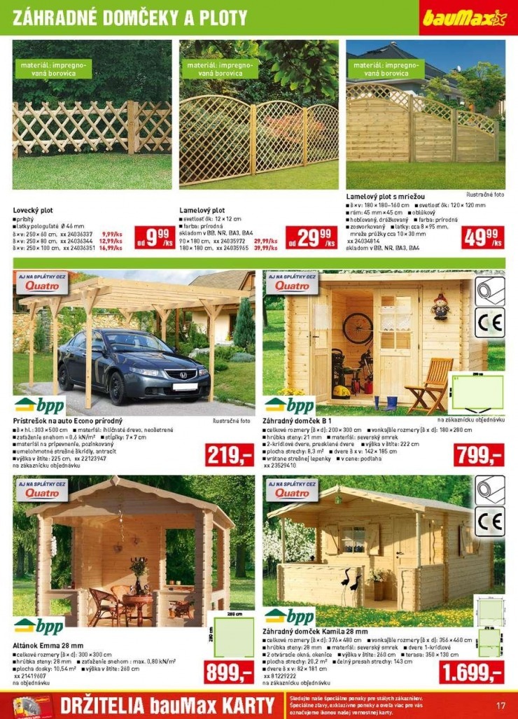 let�k bauMax let�k - j�nov� ponuka strana 17