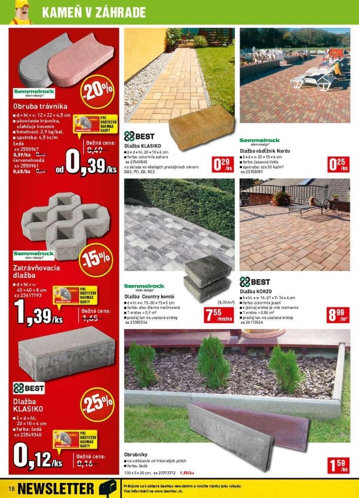 let�k bauMax let�k - j�nov� ponuka strana 18
