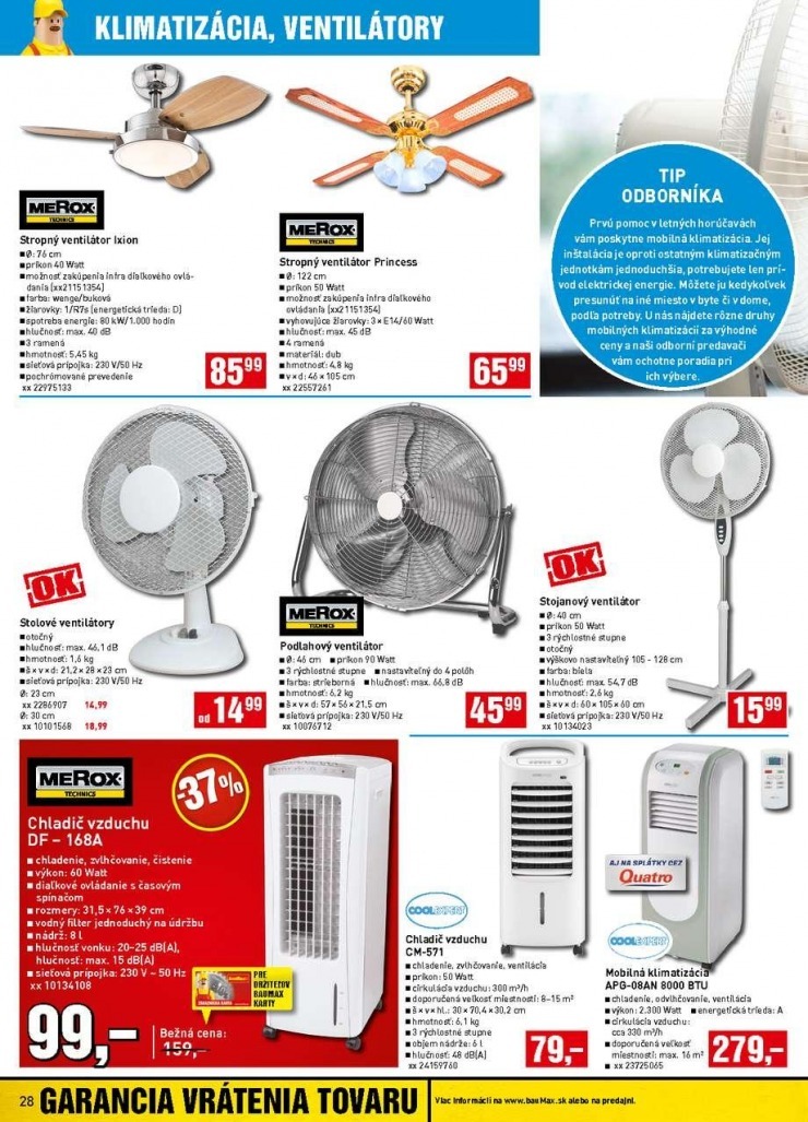 let�k bauMax let�k - j�nov� ponuka strana 28