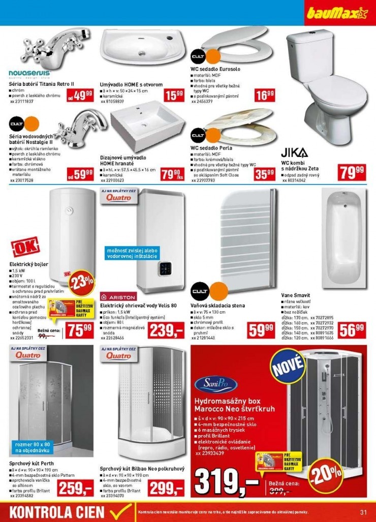 let�k bauMax let�k - j�nov� ponuka strana 31