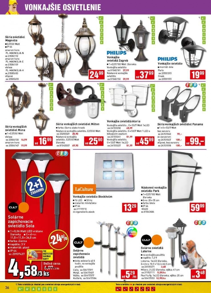 let�k bauMax let�k - j�nov� ponuka strana 36