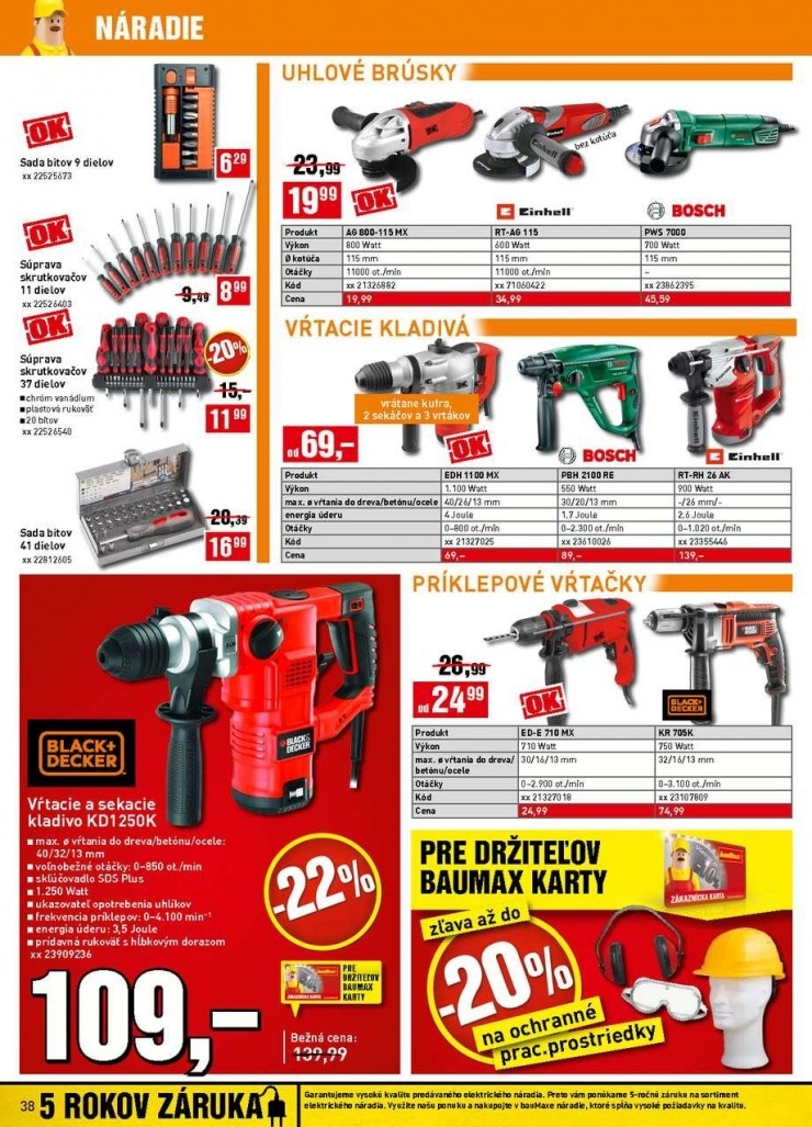 let�k bauMax let�k - j�nov� ponuka strana 38