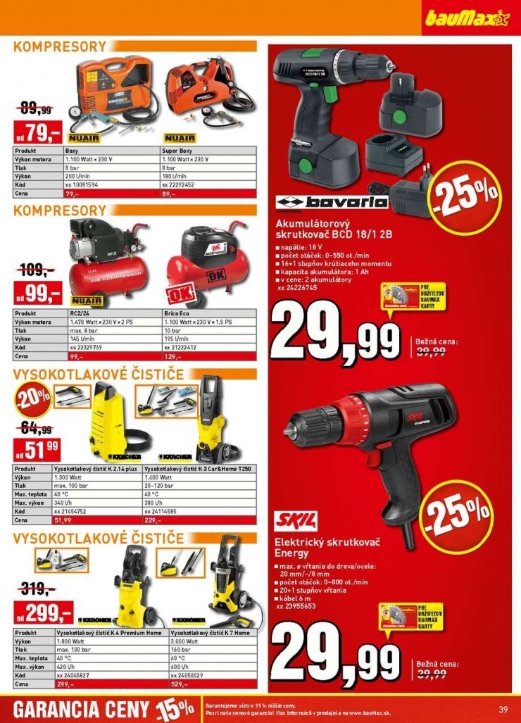 let�k bauMax let�k - j�nov� ponuka strana 39