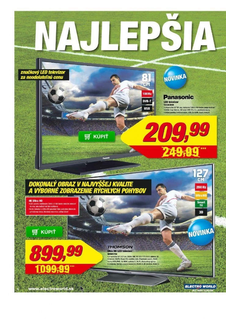 let�k Electro World ponuka - najlep�ia cenov� zostava strana 4