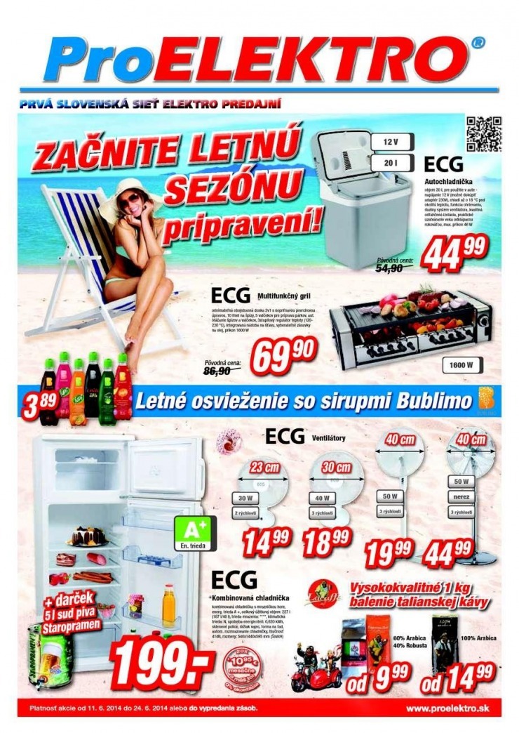 let�k ak�n� ponuka ProELEKTRO strana 1