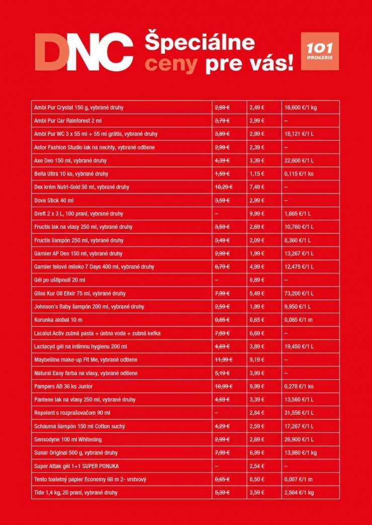 let�k ak�n� let�k 101 Drogerie strana 7