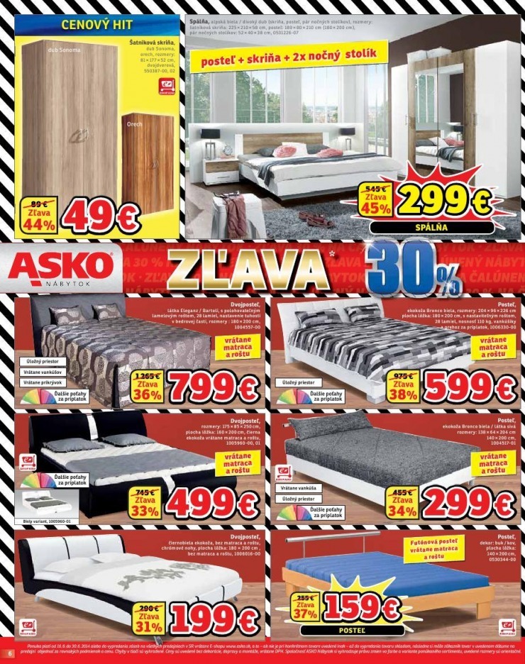 let�k ak�n� let�k ASKO - matrace strana 6