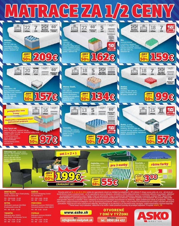 let�k ak�n� let�k ASKO - matrace strana 8