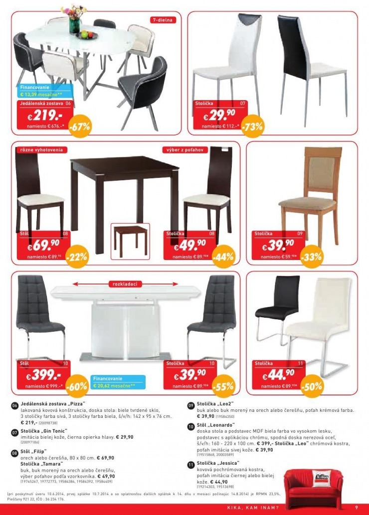 let�k ak�n� ponuka kika strana 9