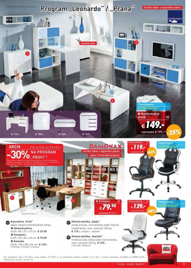 let�k ak�n� ponuka kika strana 11