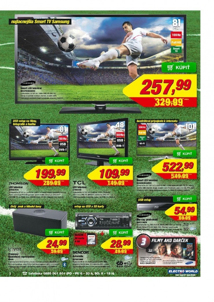 let�k mimoriadn� ponuka Electro World strana 3