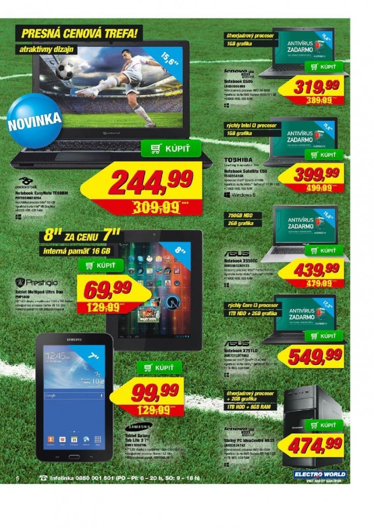 let�k mimoriadn� ponuka Electro World strana 5