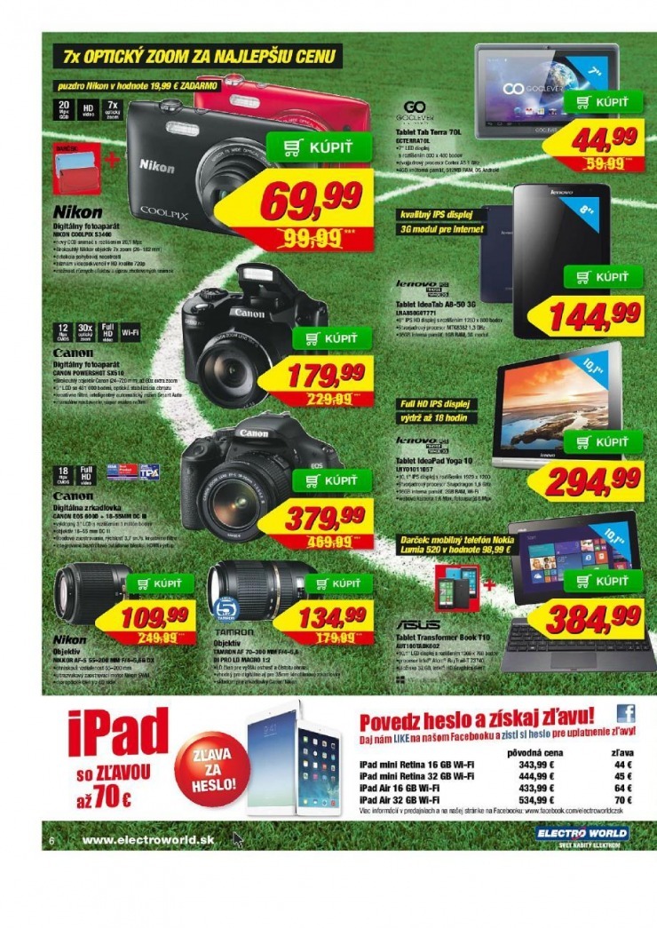 let�k mimoriadn� ponuka Electro World strana 6