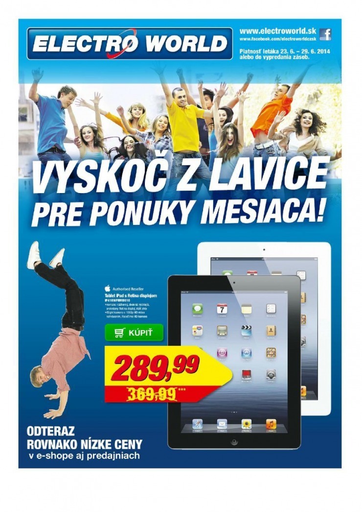 let�k Electro World let�k - ponuky mesiaca strana 1