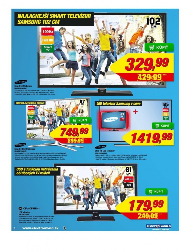 let�k Electro World let�k - ponuky mesiaca strana 2