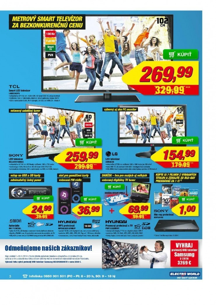 let�k Electro World let�k - ponuky mesiaca strana 3