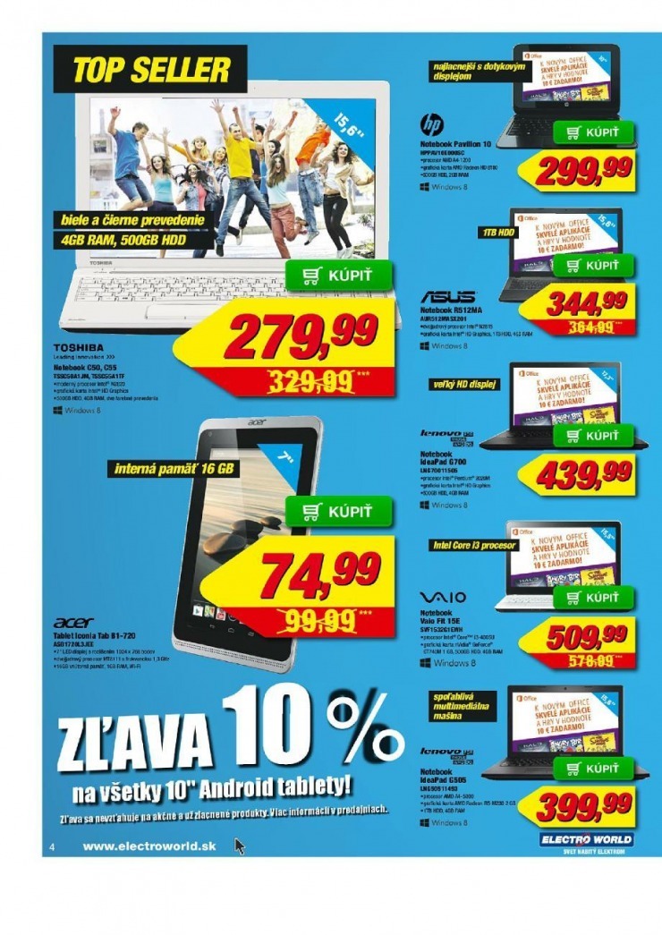 let�k Electro World let�k - ponuky mesiaca strana 4