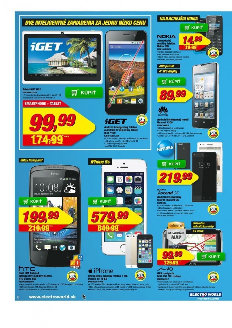 let�k Electro World let�k - ponuky mesiaca strana 6