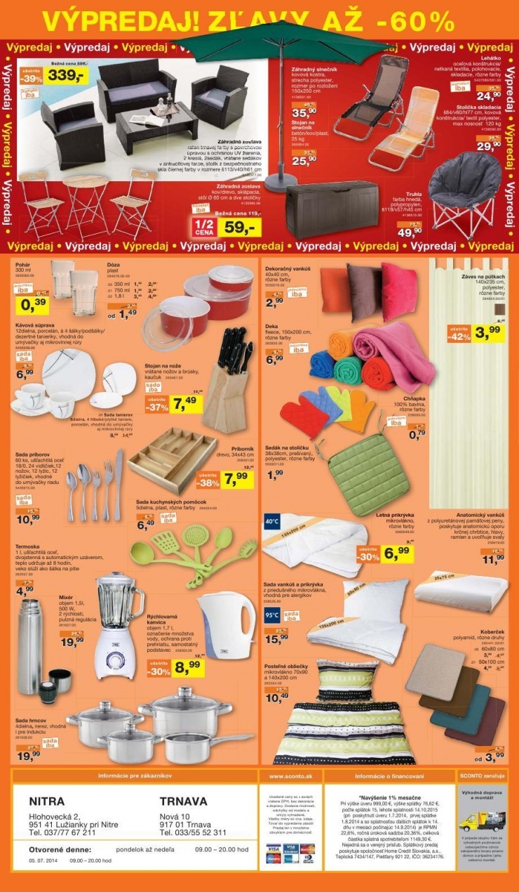 let�k Sconto let�k - ve�k� letn� v�predaj strana 10