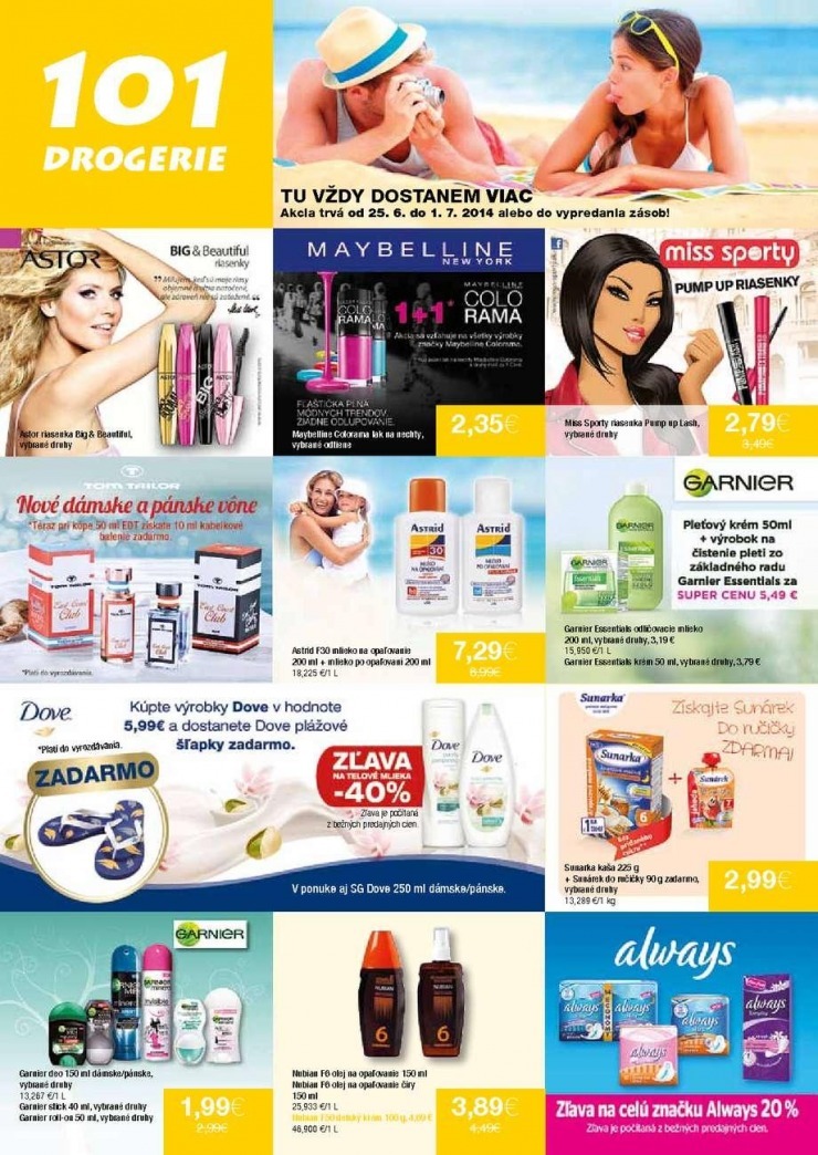 let�k akciov� let�k 101 Drogerie strana 1