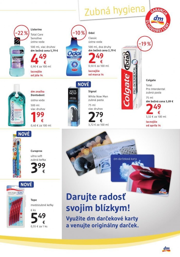 let�k dm drogerie ak�n� let�k strana 13