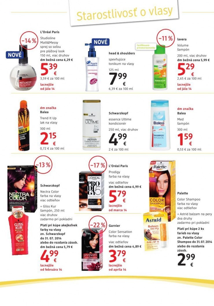 let�k dm drogerie ak�n� let�k strana 14