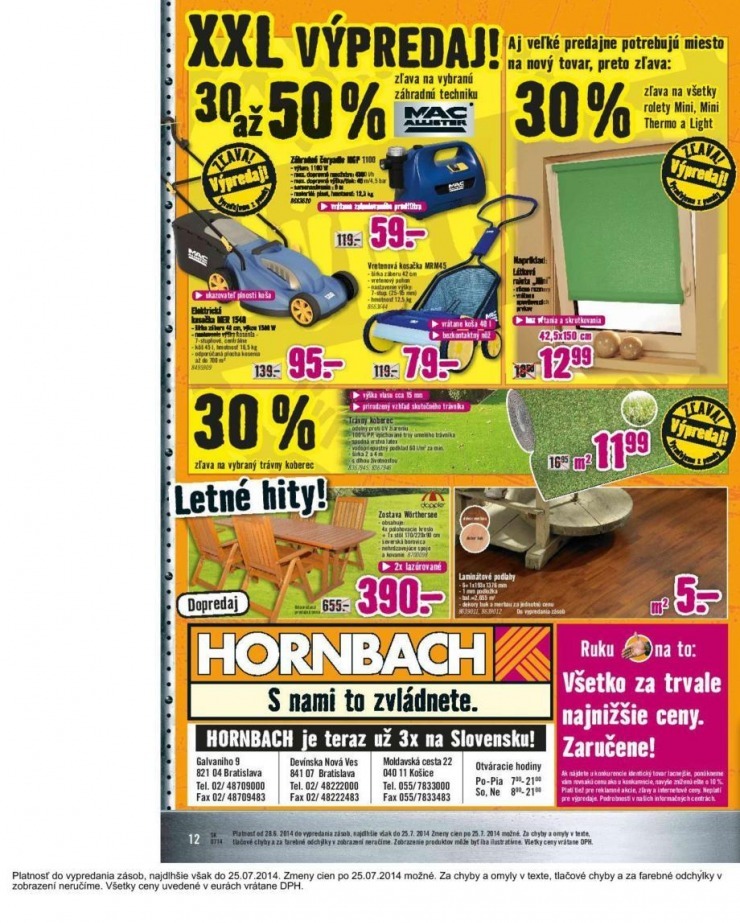 let�k �peci�lny let�k HORNBACH strana 12