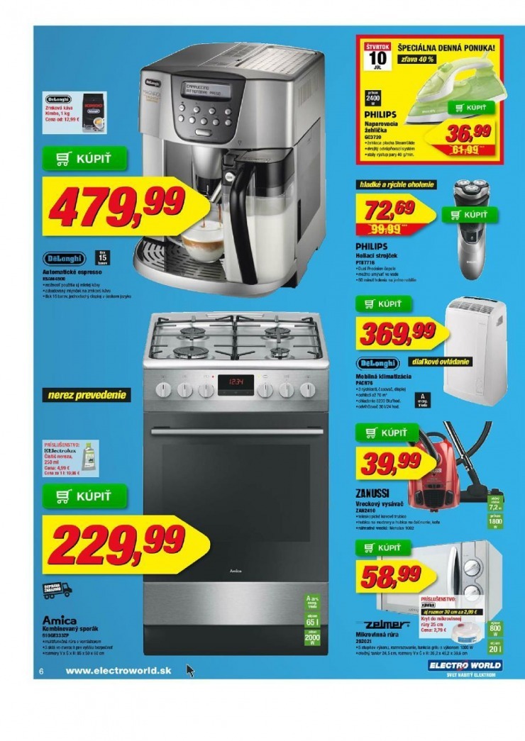 let�k Electro World let�k - more rovnako n�zkych cien strana 6