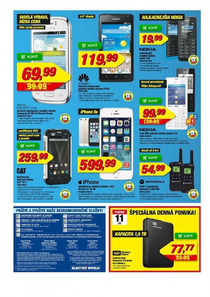 let�k Electro World let�k - more rovnako n�zkych cien strana 8