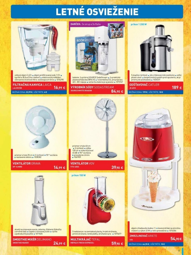 let�k �peci�lny let�k NAY Elektrodom strana 9