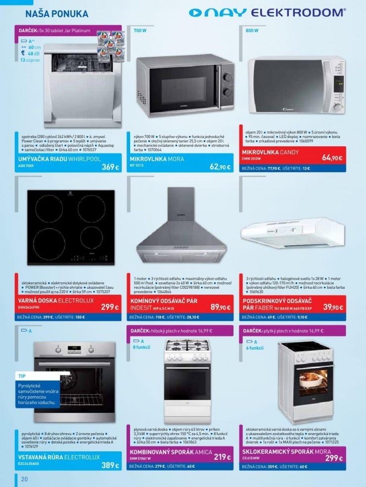 let�k �peci�lny let�k NAY Elektrodom strana 20