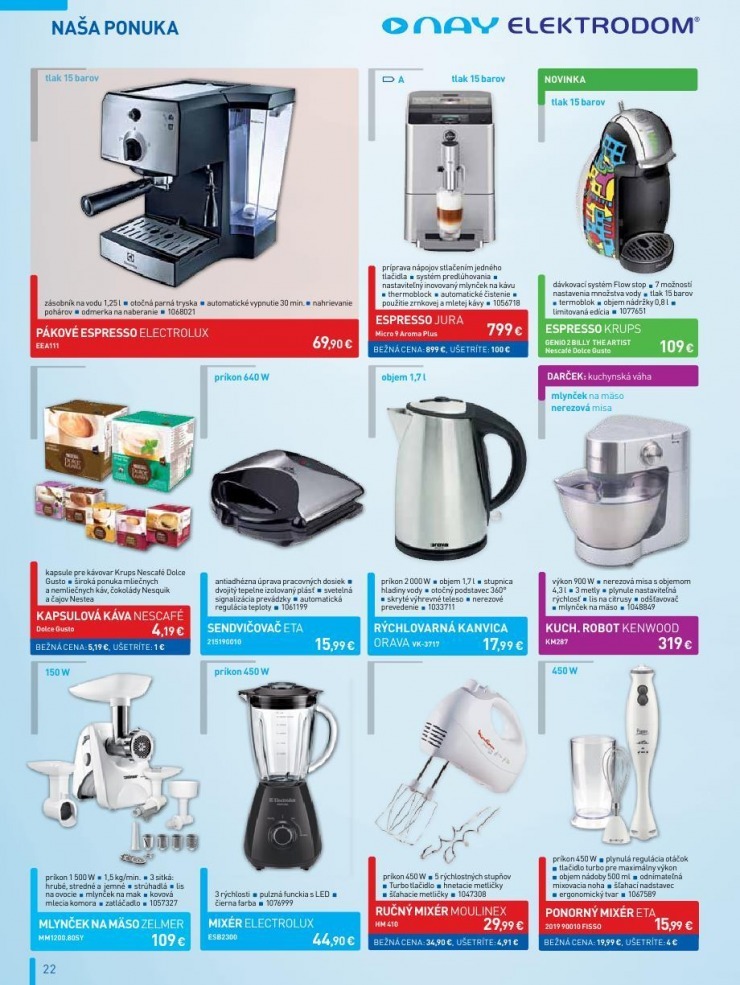 let�k �peci�lny let�k NAY Elektrodom strana 22