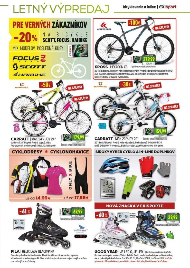 let�k EXIsport let�k - letn� v�predaj strana 3