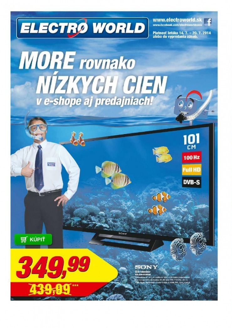 let�k �peci�lny let�k Electro World strana 1