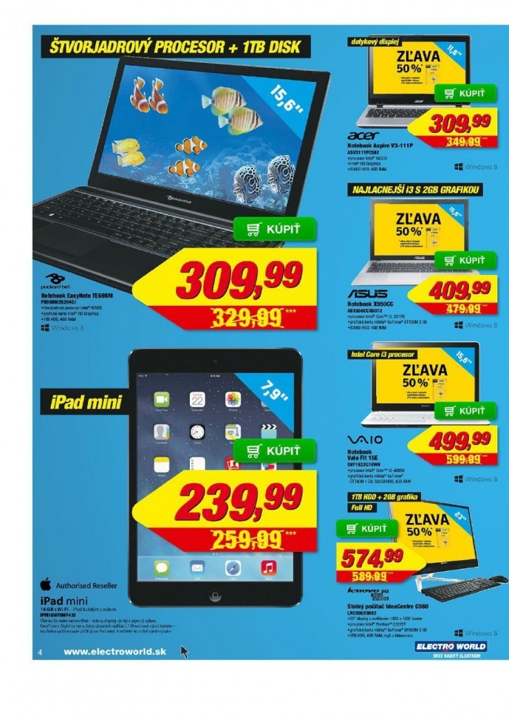 let�k �peci�lny let�k Electro World strana 4