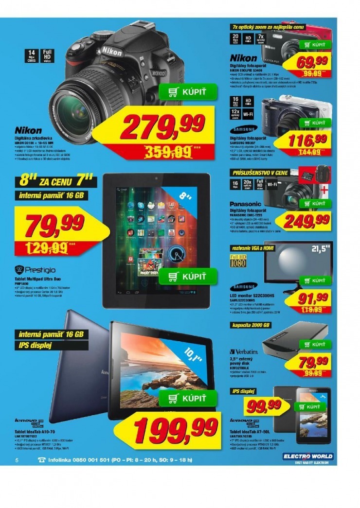 let�k �peci�lny let�k Electro World strana 5