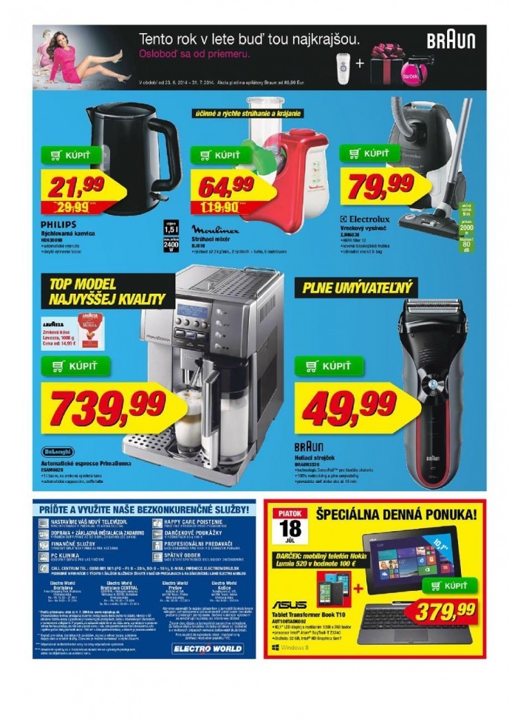 let�k �peci�lny let�k Electro World strana 8