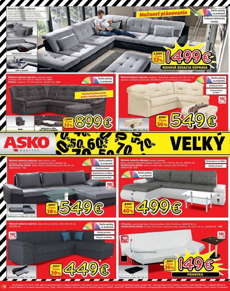 let�k ASKO mimoriadn� ponuka strana 4