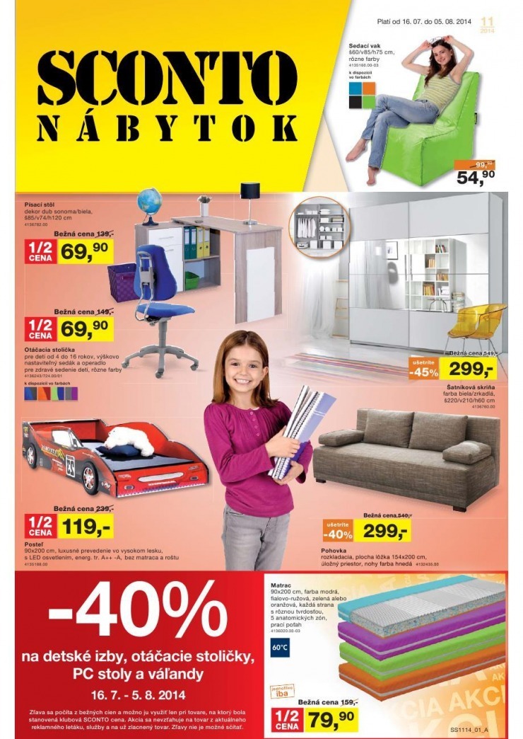 let�k �peci�lna ponuka Sconto strana 1