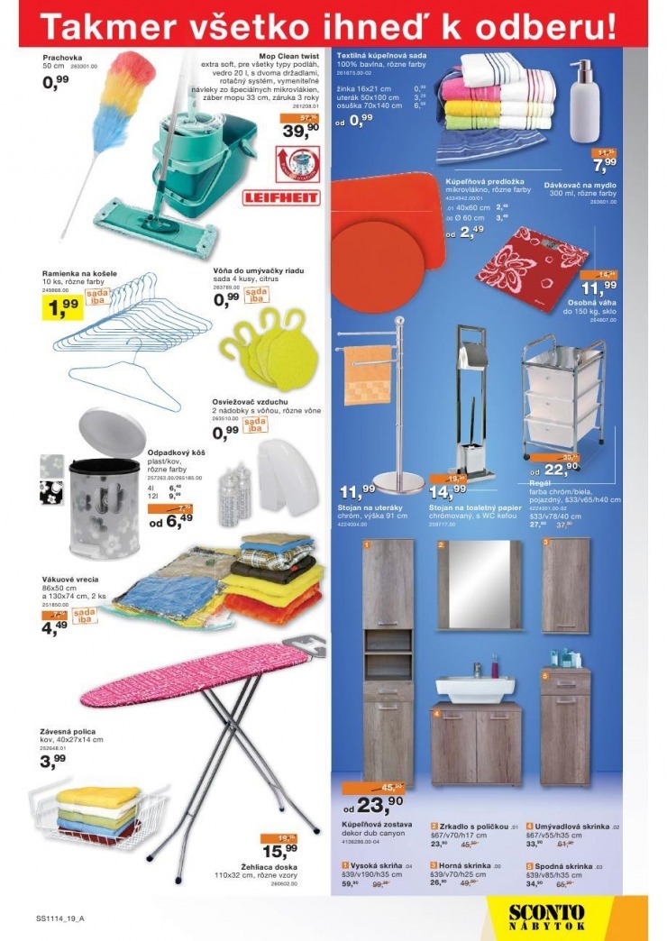 let�k �peci�lna ponuka Sconto strana 19