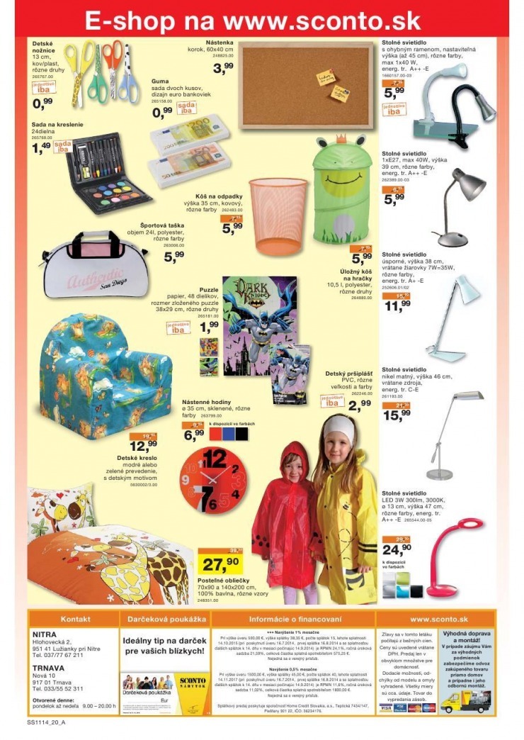 let�k �peci�lna ponuka Sconto strana 20