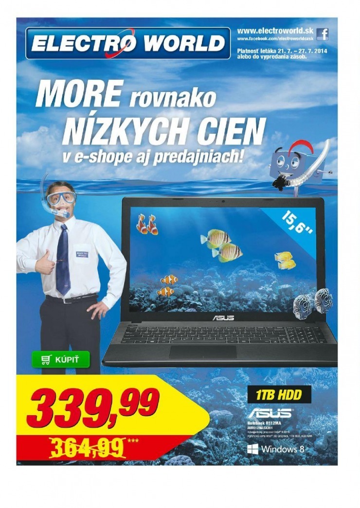 let�k Electro World akciov� let�k strana 1