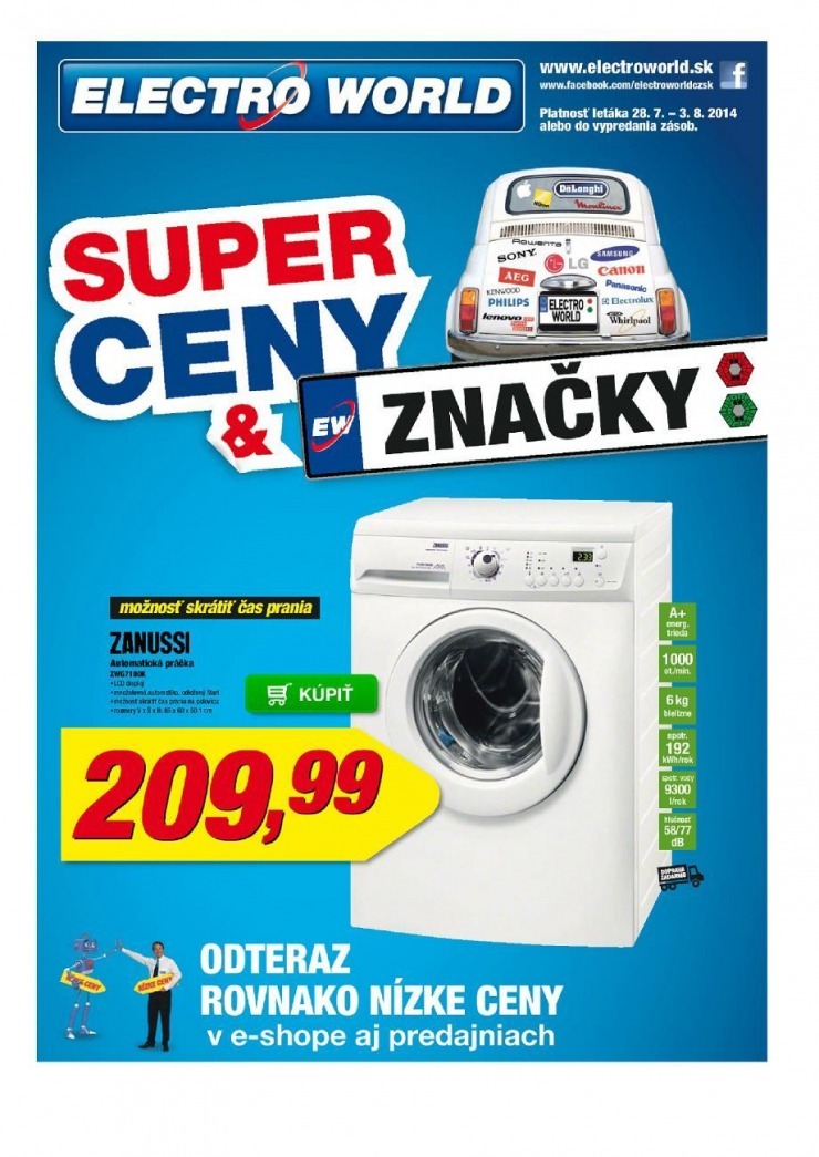 let�k ak�n� let�k Electro World strana 1