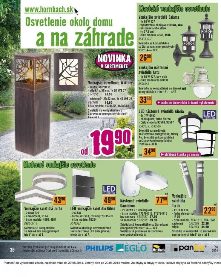 let�k aktu�lny katal�g HORNBACH strana 36