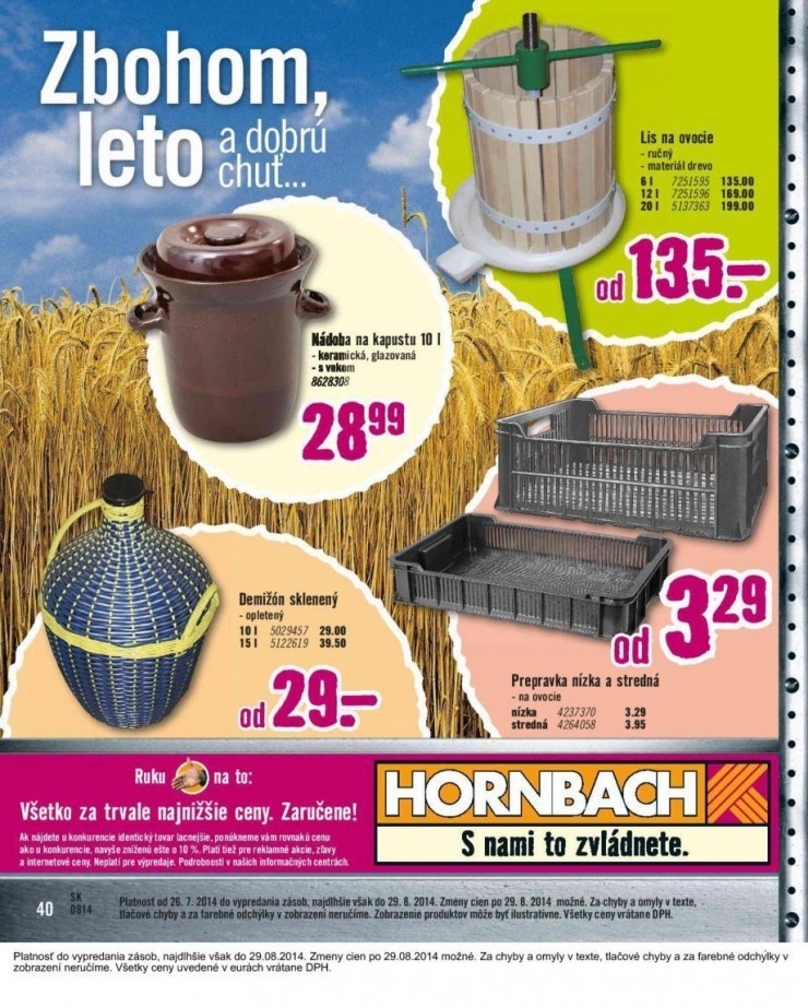 let�k aktu�lny katal�g HORNBACH strana 40