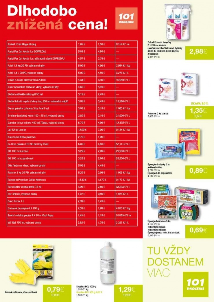 let�k �peci�lny let�k 101 Drogerie strana 7